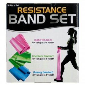 Resistance Band Set with 3 Tension Levels